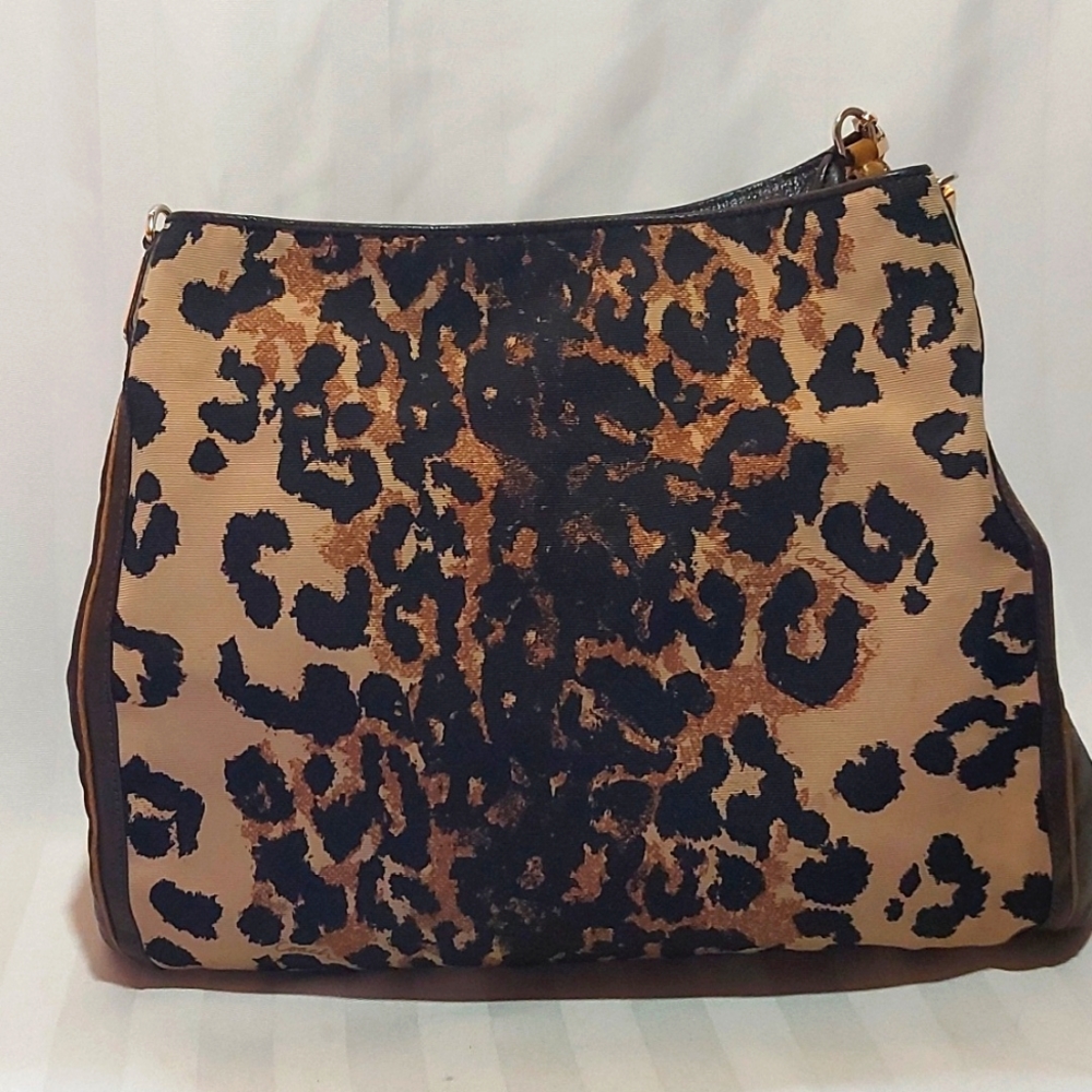 COACH MADISON OCOLOT PRINT BAG!